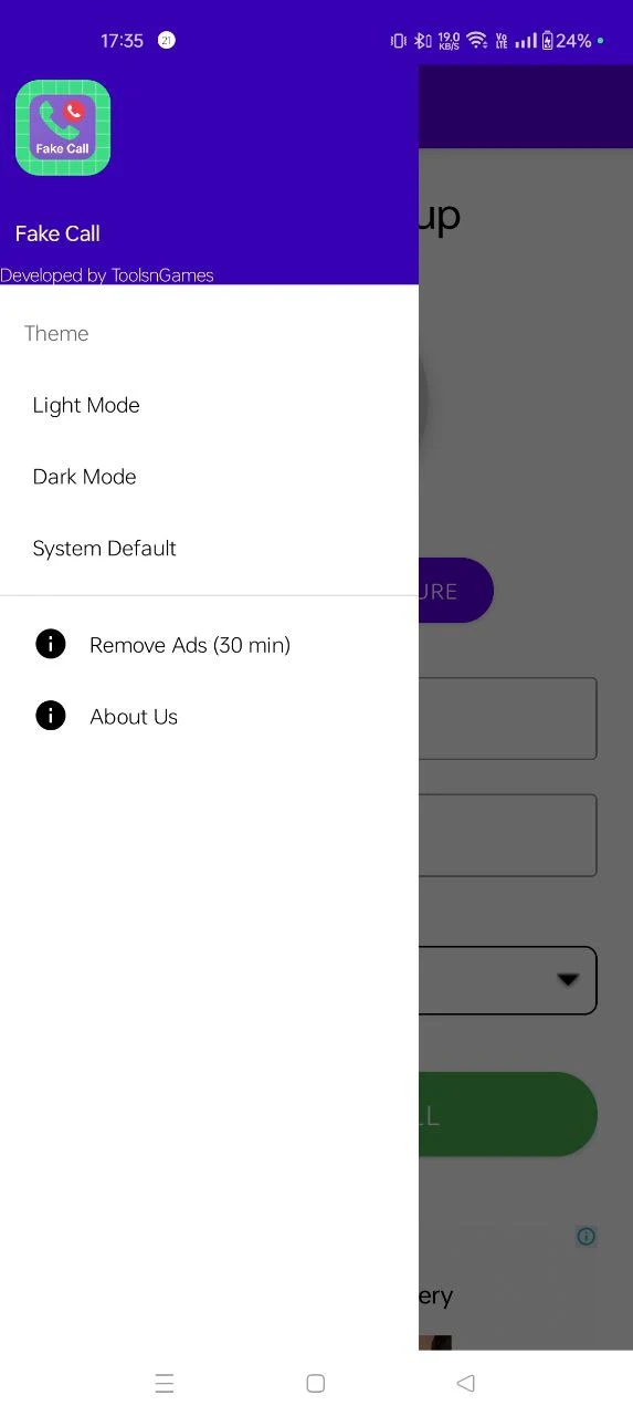 Fake Caller ID Setup