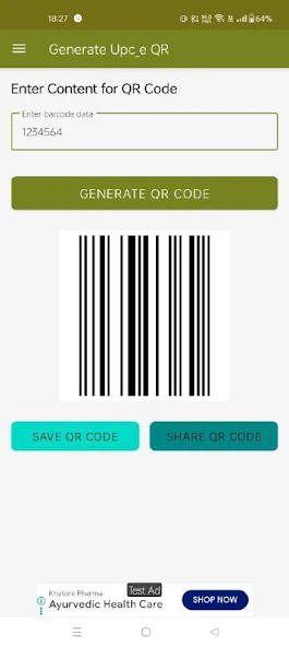 QR Code Generator and Reader Settings